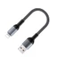 Cáp USB ngắn Niki USB Nam sang Điện thoại Cáp chuyển đổi nam Dây sạc nhanh 12W