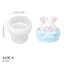 Khuôn Silicon Thỏ 3D Cho Bánh Pudding DIY, Sôcôla, Kẹo, Món Tráng Miệng, Xà Phòng, Nến Thơm, Thạch Cao, Đất Sét Polymer
