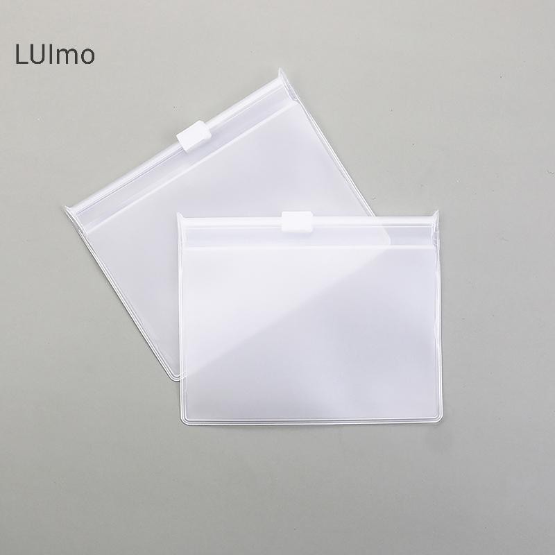 Luimo 1 / 5 / 10 chiếc Túi đựng thuốc Túi đựng thuốc có khóa kéo Túi đựng thuốc trong suốt có thể tái sử dụng Túi đựng thuốc du lịch tự niêm phong Lưu trữ SBS