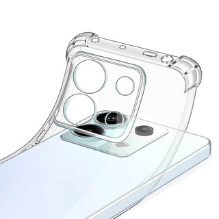 Ốp Lưng Cho Xiaomi Redmi Note 14 13 Pro Plus 13Pro + 14Pro + Note13Pro Note14Pro 4G 5G Trong Suốt Acrylic Mềm TPU Vỏ Điện Thoại Silicon Túi Khí Chống Rơi Vỏ Chống Sốc