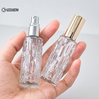 Kuzhen 30ML Đóng Chai Cao Cấp Di Động Dung Tích Lớn Hộp Đựng Tinh Tế Ép Thủy Tinh Trống Chai Cao Cấp Có Thể Đổ Lại HOT