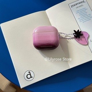 Ốp Lưng Cho AirPods 4 [2024] AirPods Pro2 Pro 3 2 1 Apple Bảo Vệ Tai Nghe Không Dây Tím IMD Cô Gái Hàn Quốc