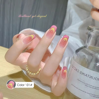 ANNIES Keo sơn móng tay Dopamine 10ML 丨 2025 Xuân Hè 丨 Keo sơn móng tay mắt mèo pha lê hai màu