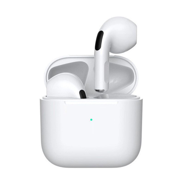 Tai Nghe Bluetooth Pro4 | Tai Nghe Không Dây Bán Trong Tai Mini Siêu Pin - Chống Ồn Hiệu Quả - Âm Thanh Sống Động - Đề Kháng Nước
