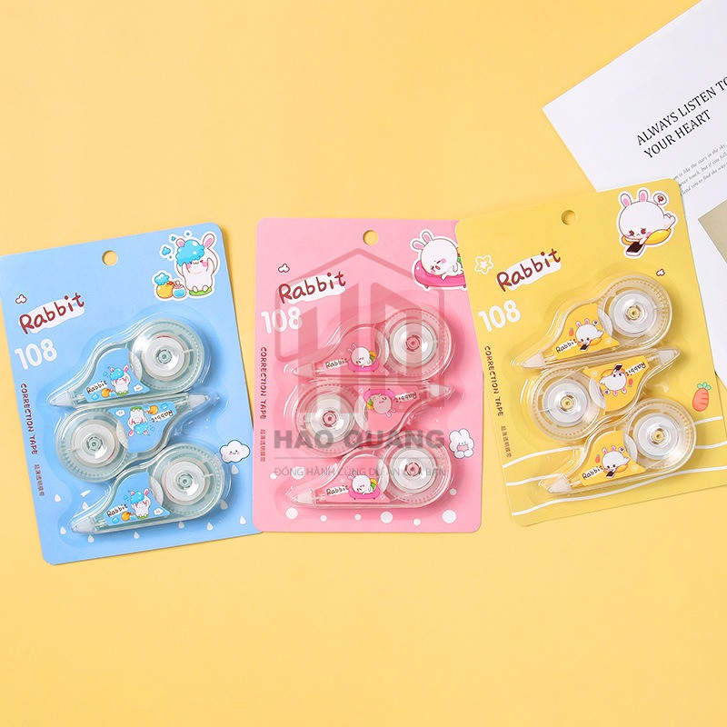 Xóa Kéo Siêu Dễ Thương – Bút Xóa Mini Đa Dạng Mẫu Mã Cho Học Sinh