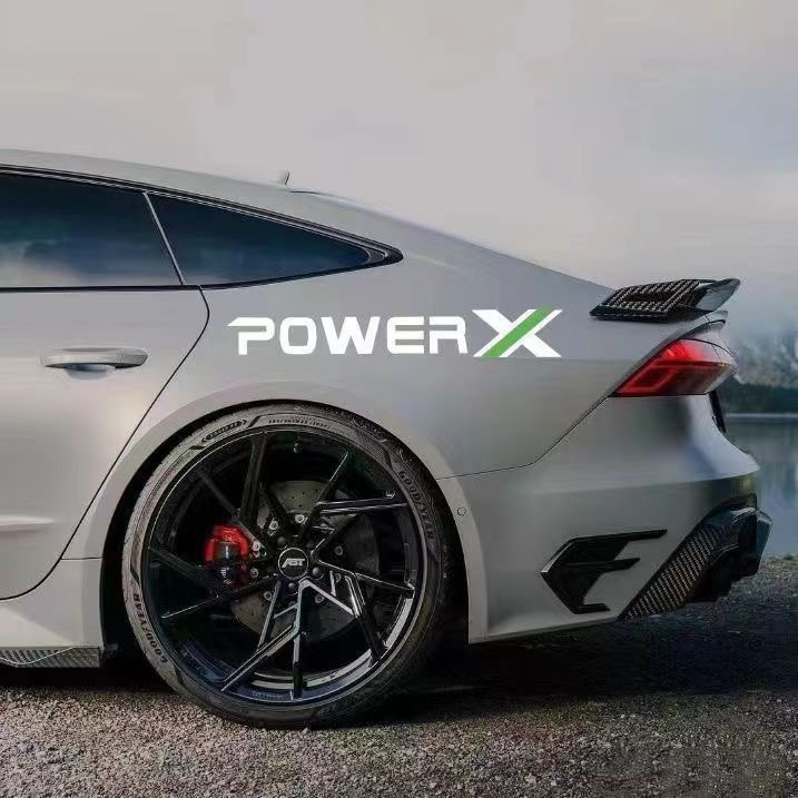 Sáng Tạo POWER Chống Nước POWER Body Tiếng Anh Vòng Hoa Nhăn Xe Hơi Mát Xe Máy Miếng Dán Xe Ô Tô Đầu Máy Độc Đáo