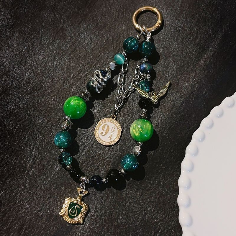 Bán Sản phẩm mới Harry Derivative Potter Đồ trang trí Slytherin Dây chuyền điện thoại di động Snake Court Gran Fendor Ravenclaw Túi đồ trang trí chất lượng cao