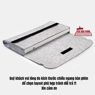 [COD] Túi Đựng Bàn Phím Cơ 60% / 87% / 104% – Gọn Nhẹ, Đựng Gọn Trong Balo
