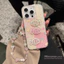 Ốp Điện Thoại Cá 3D DIY Pha Lê Bling Dễ Thương Cho iPhone 17 16 15 14 13 12 11 Pro Max X Xr Xs Max 7 8 Plus SE2020