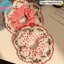 Sund Đẹp Thêu Lớn Scrunchies Co Giãn Tóc Dây Buộc Tóc Nữ Ngọt Ngào Phụ Kiện Tóc Đuôi Ngựa Giá Đỡ Dây VN