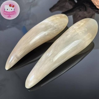 Moonlights 1 Tự Nhiên Trâu Sừng Căng Thẳng Guasha Dụng Cụ Massage Châm Cứu SPA Gua Sha Máy Mát Xa Cạo Ban EN