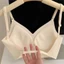 Áo ngực vô hình dành cho nữ BORAGETE, Áo ngực đeo chéo chữ U có khung thép thoáng khí, Áo lót vải cotton Nylon không lưng thời trang dành cho nữ
