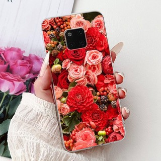 Dành Cho Huawei Mate 20 Pro Vỏ LYA-L09 LYA-L29 Ốp điện thoại Mới Phong Cách Bướm Hoa Mềm Silicon Ốp điện thoại Cho Huawei Mate 20 Ốp điện thoại