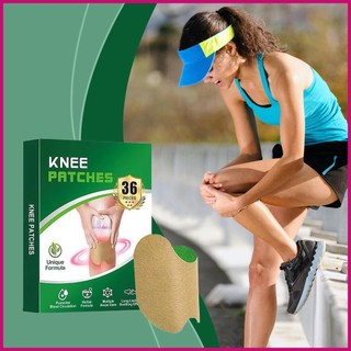 Miếng dán khớp đầu gối 36 miếng, thân thiện với thực vật, dành cho vận động viên chạy bộ