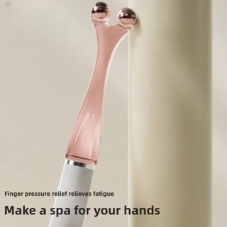 Máy mát xa khớp ngón tay ALMA1, Giảm mỏi ngón tay Máy mát xa ngón tay con lăn hai cánh, Di động Dễ dàng sử dụng Thúc đẩy lưu thông máu Máy mát xa bấm huyệt Công cụ cứu trợ con lăn