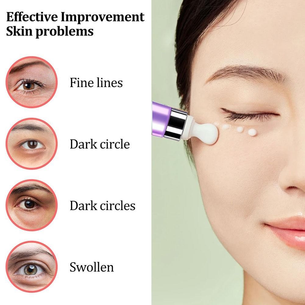 Caffeine Brightening Eye Cream Firming Lightening Eye Lines Túi mịn mắt và dưỡng ẩm mắt N0q2