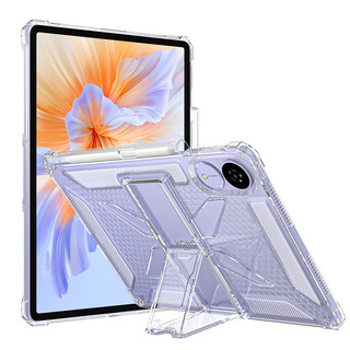 Ốp Lưng Máy Tính Bảng Huawei Honor Pad 10 12.1inch 2025 Pad 9 9Pro V8 Pro X9a V9 11.5 X8a 11 X8 Lite 10.1 Có Chân Đế Trong Suốt Vỏ TPU Mềm Có Khe Cắm Bút
