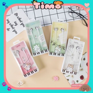 Tai Nghe Có Dây In-Ear Nghe Nhạc Cute Dùng Cho Điện Thoại Timo DDK23