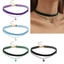 KIN Vintage Choker Chain Pentagram Ngôi Sao Mặt Dây Chuyền Lớp Vòng Cổ Choker Dành Cho Nữ