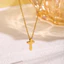 Mặt Dây Chuyền Chữ Thập Mạ Vàng 18K Không Phai Màu