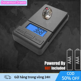【COD】Cân Kỹ Thuật Số Nhỏ Gọn 0.01g – Cân Điện Tử Cầm Tay Trang Sức, Trà, Bột, Có Đèn Nền