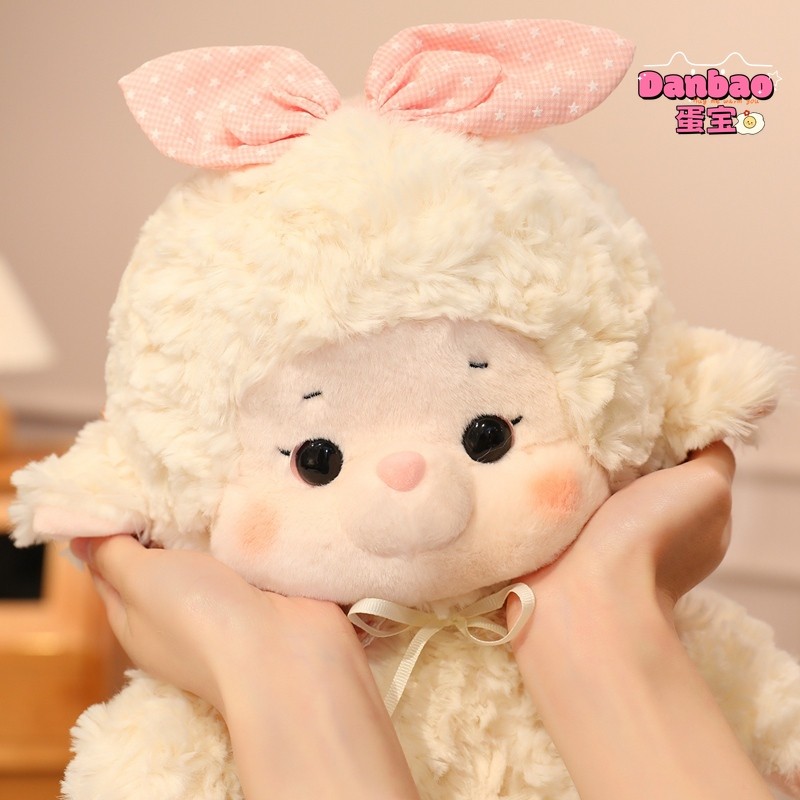 Chạy Bộ Cừu Và Thỏ Sang Trọng Đồ Chơi Búp Bê Len Dễ Thương Sang Trọng Thỏ Búp Bê Quà Tặng Cho Bé Gái Quà Tặng Sinh Nhật Danbao Đồ Chơi