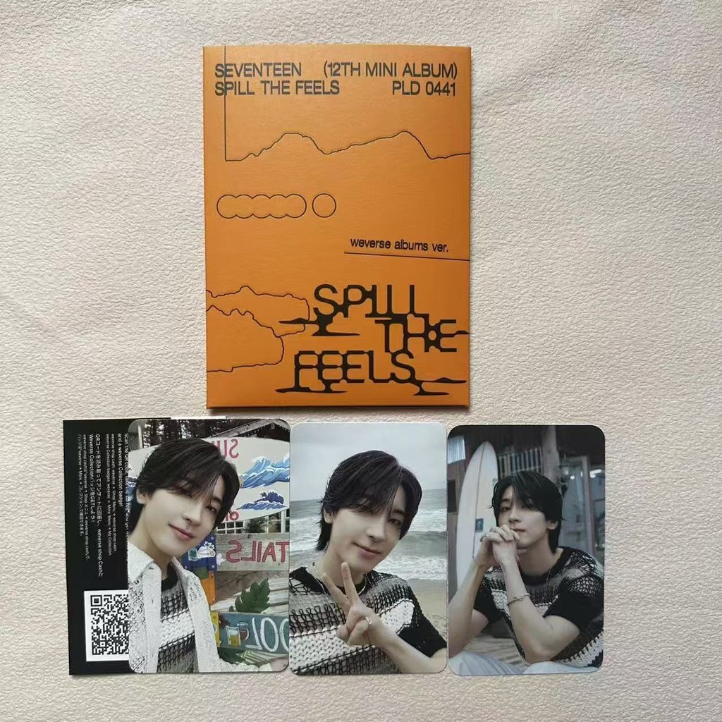 Album Mini thứ 12 của Kpop SEVENTEEN SPILLES Album Photocards