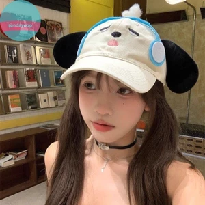 Sund Dễ Thương Thêu Chó Bóng Chày Thoáng Khí Phong Cách Hàn Quốc Hoạt Hình Mũ Chống Nắng Y2k Đạt Đỉnh VN