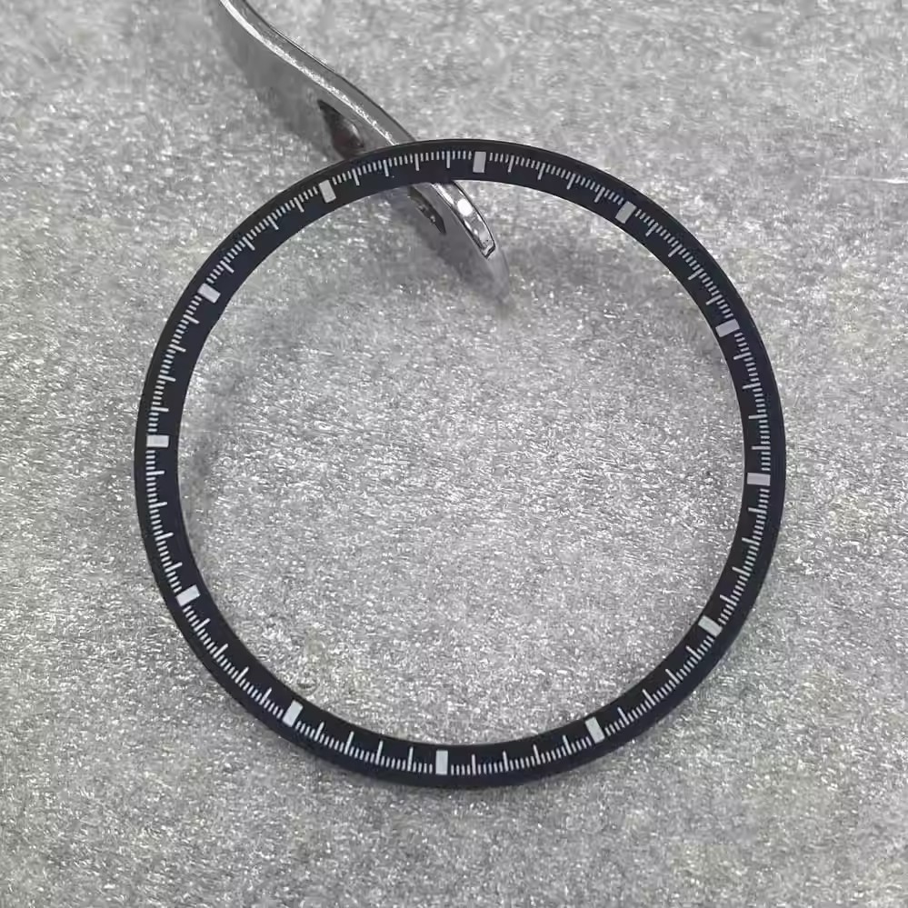 31.3mm Đồng Hồ Chương Nhẫn Cho NH35 NH36 Sửa Đổi Quy Mô Nhẫn Cho SKX007 SKX009 Đồng Hồ Phụ Kiện 27.5mm