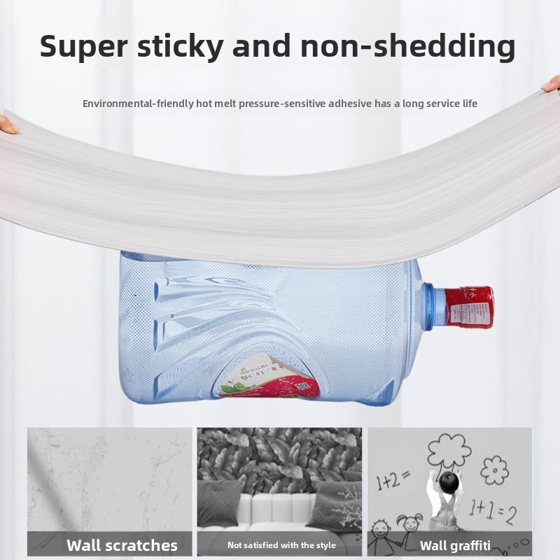 Gỗ Hạt Nhôm Nhựa Ban Tự Dính Dán Tường Chống Thấm Nước Chống Ẩm PVC, Bảng Bảo Vệ Nền, Trang Trí, Chống Xấu Xí