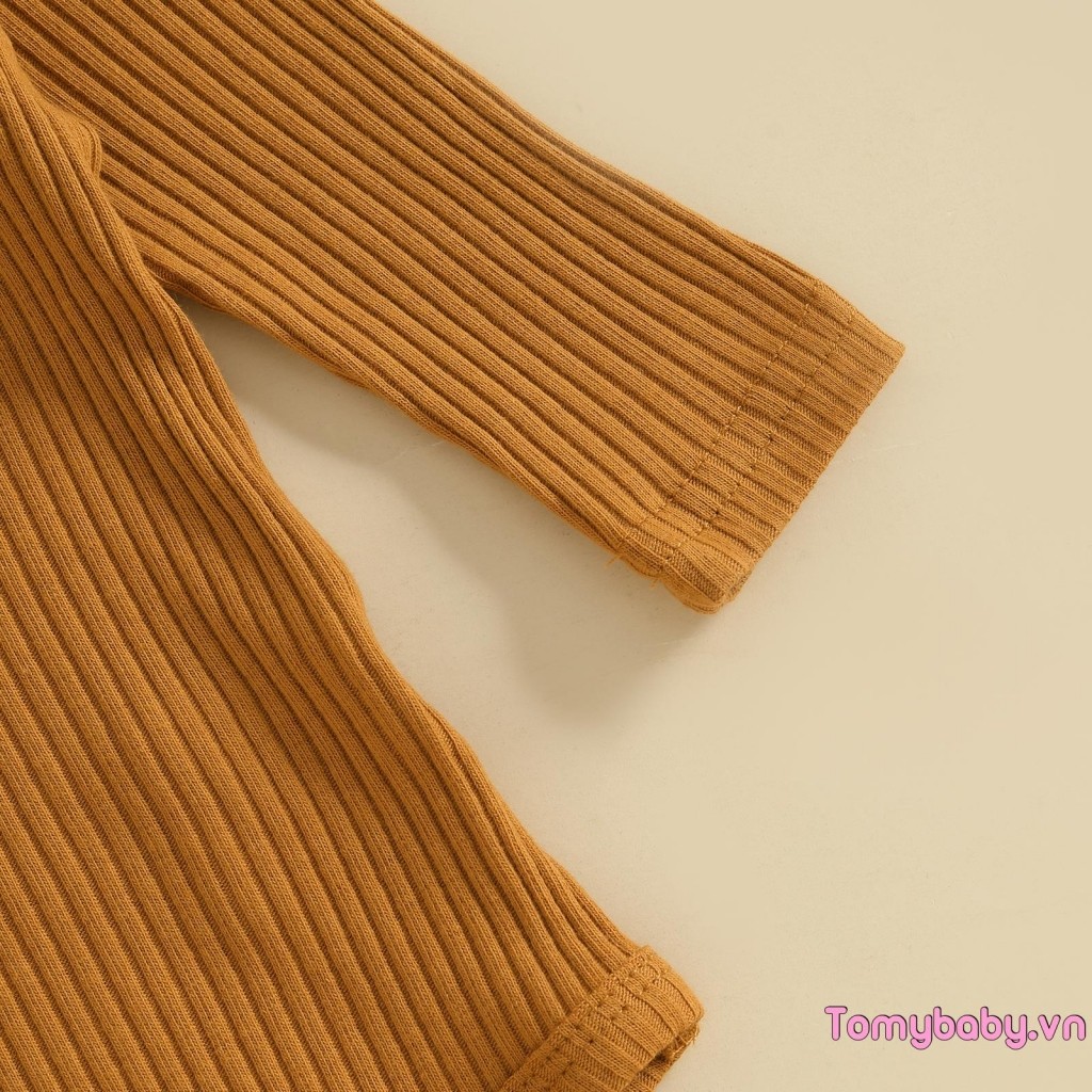 3 Bộ trang phục bé gái Áo liền quần dài tay + Đáy chuông bí ngô + Bộ băng đô