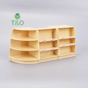 Nhà búp bê siêu thị thu nhỏ Kệ rỗng Giá trưng bày Giá để đồ Trang trí mô hình [mới]