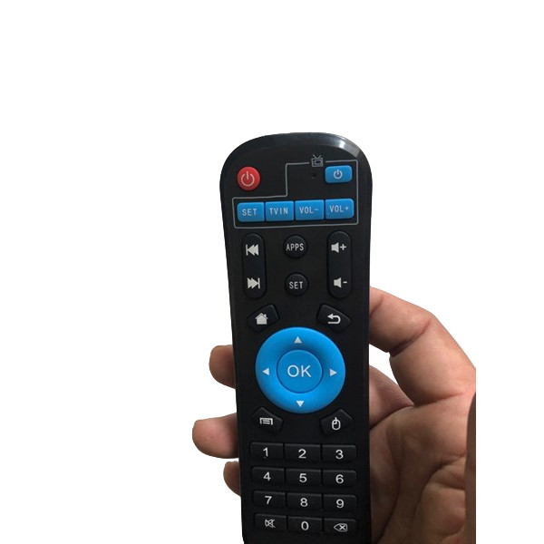 tay điều khiển remote từ xa tivi box H96 Max / X98 / Tx6 /HK1/T95X/TX3X96-kèm pin