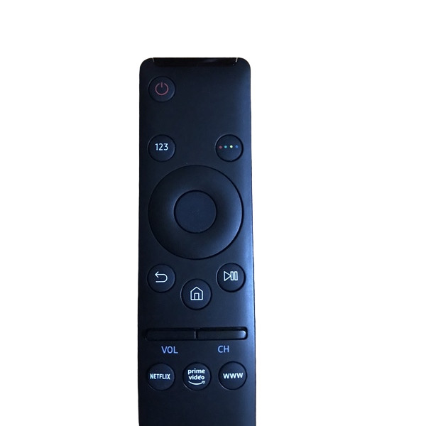 tay điều khiển remote từ xa tivi samsung 4k Cong màu đen mẫu mới made in INDONESIA-kèm pin-tay đầu bấm tivi samsung 4k