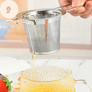 Twe 304 thép không gỉ lọc trà tái sử dụng, thoát nước, lọc lá/gia vị, phụ kiện bếp VN