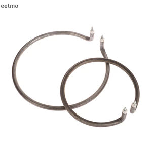 UKX Ống nồi chảo điện tròn có sắt Phụ kiện nóng chống gỉ Ống 500 / 800W Vòng tròn chấp nhận đốt khô TH