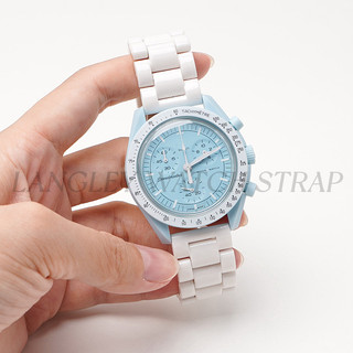 Dành Cho Omega Cho Swatch Dây Đeo Đồng Hồ 20 Mm 22 Mm Nhựa Phát Hành Nhanh Dây Đeo Đồng Hồ Gốm Vòng Tay Nam Nữ Kích Thước Đồng Hồ Đa Năng Thay Thế Thể Thao Thường Ngày Trong Suốt