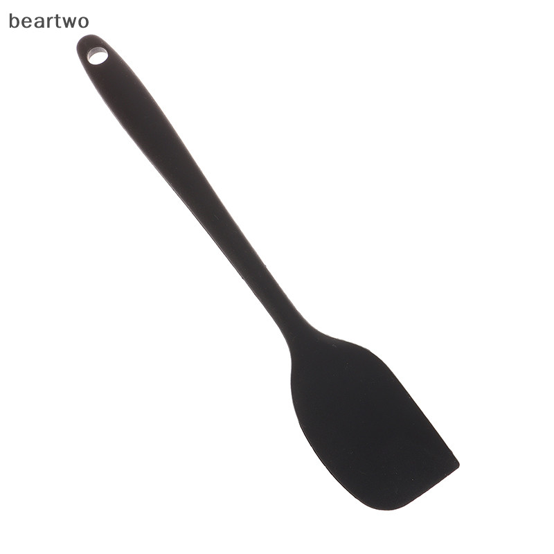 < Beartwo > 1 Thìa Silicon Cấp Thực Phẩm Cho Dụng Cụ Cạo Nướng Bánh Thìa Nấu Chịu Nhiệt Máy Rửa Bát An Toàn Và Đẹp