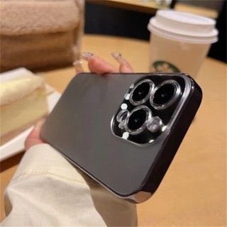 Ốp điện thoại silicon AG chính hãng cho iPhone 15 14 13 12 Pro Max 11 ProMax + Plus bảo vệ ống kính chống va chạm mạ điện bac