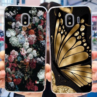 Dành Cho Samsung Galaxy J4 Vỏ Sơn Hoa Gấu Trúc Dễ Thương Samsung J4 2018 SM-J400F J400G J400M Vỏ Điện Thoại TPU Silicon Mềm