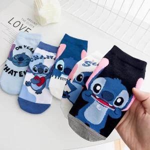 Tất hoạt hình Nhật Bản tất ngắn dễ thương dành cho nam và nữ phiên bản Hàn Quốc tất thuyền cotton chải kỹ nữ