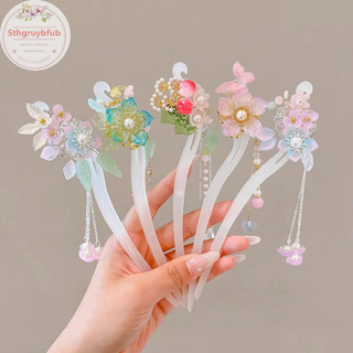 Sthb Cổ Điển Phong Cách Trung Hoa Kẹp Tóc Cho Nữ Hoa Handmade Kẹp Tóc Vintage Trang Sức Phụ Kiện Tóc Đồ Trang Trí VN