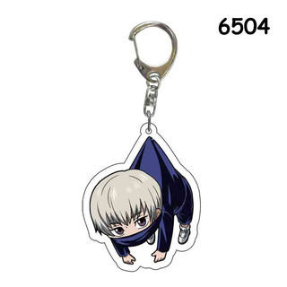 Jujutsu Kaisen Hoạt Hình Móc Khóa Anime Nhật Bản Móc Khóa Túi Acrylic Mặt Dây Chuyền Móc Chìa Khóa