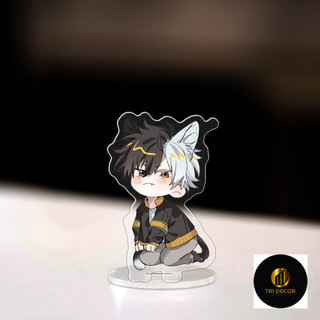 Mô Hình Standee mini, Móc khóa Wind Breaker Sakura Haruka BL Trang Trí Góc Bàn, Balo, quà tặng người thân