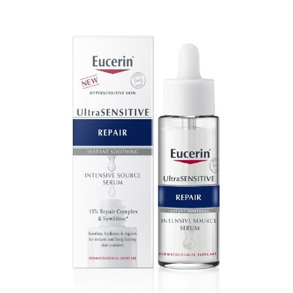Tinh Chất Eucerin Giúp Phục Hồi Da Nhạy Cảm Ultra Sensitive Repair Serum 30ml