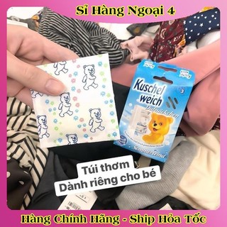 [auth] Túi thơm tủ quần áo cho bé Kuschel weich hình gấu trẻ em an toàn - Nội địa Đức đủ Bill [Hot]
