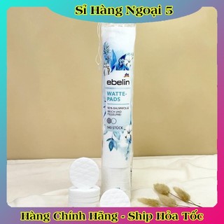 Bông Tẩy Trang 100% Cotton, Không Chứa Chất Tẩy Trắng, Mềm Mịn EMILY VÀ EBELIN 140 miếng - Nội Địa Đức