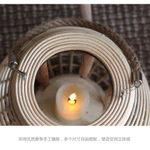 Trang Trí Nhà Cửa Mây Tầng Đứng Đèn Phong Cách Có Chân Nến Trang Trí Sân Đèn Lồng Cắm Bắc Âu Mới Phong Cách Trung Hoa Phong Cách Nhật Bản — ảnh 8