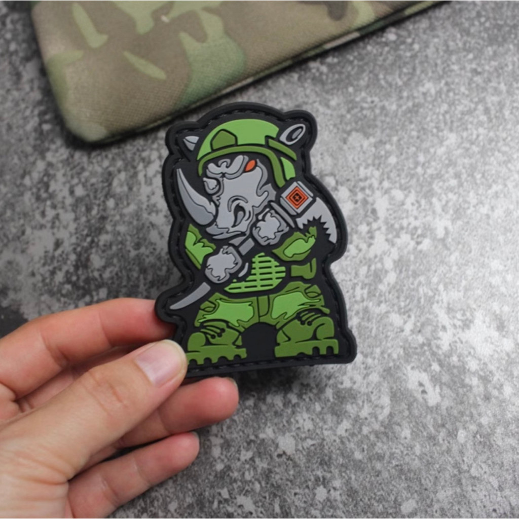 Patch_miếng dán velcro PVC 5.11_retro