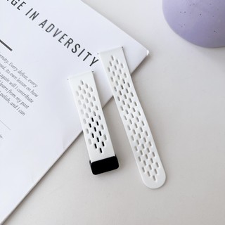 Dây đeo đồng hồ từ tính 22mm 20mm cho Samsung Galaxy Watch 4 5 6 7 4 / 6 Classic Active 2 Silicone Sport Dây đeo thoáng khí cho GT4 GT3 2e GTS 3 4